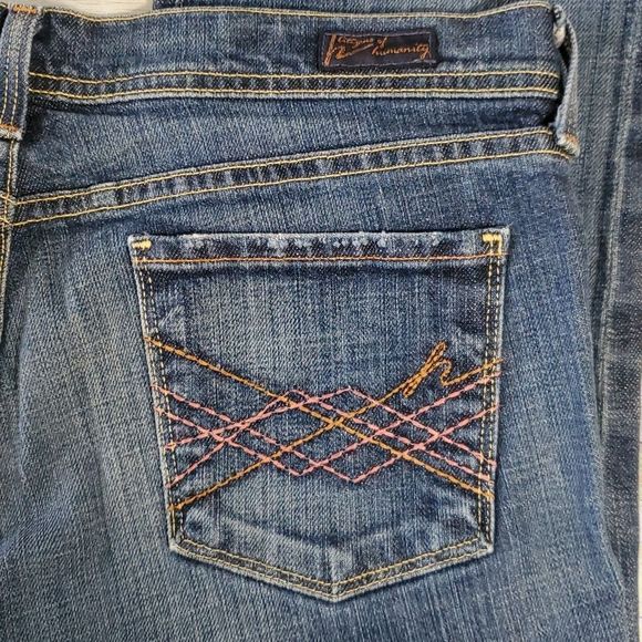 Citizens of Humanity Naomi #065 Low Waist Flair Flare Stretch Jeans Size 30 - Picture 9 of 14